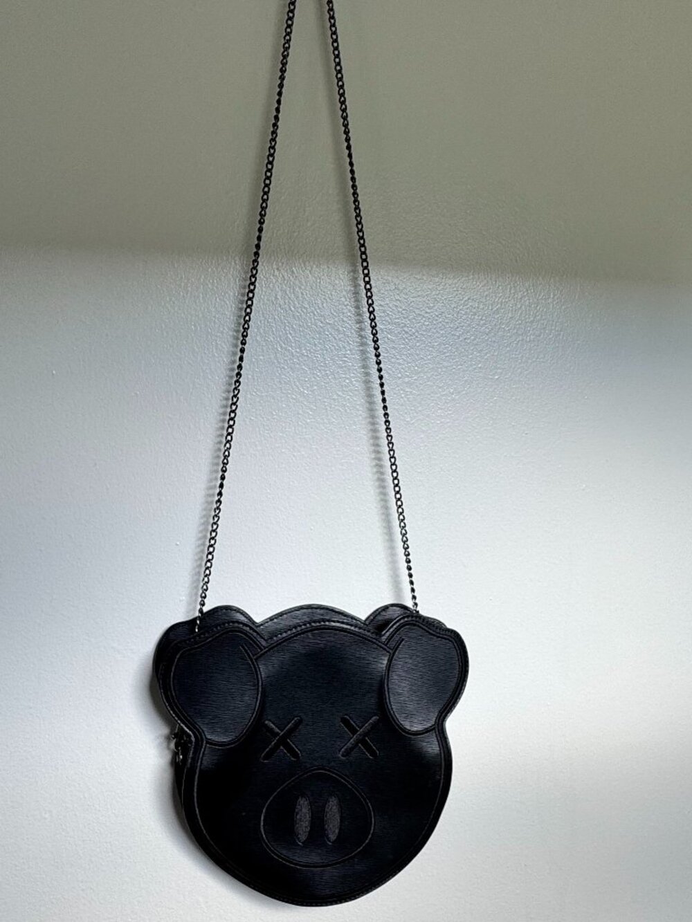 Jeffree Star x Shane Dawson Black Pig Crossbody Bag Chain Purse Conspiracy 2019